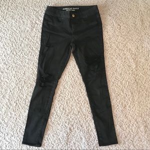 Black Super Stretch Jegging
